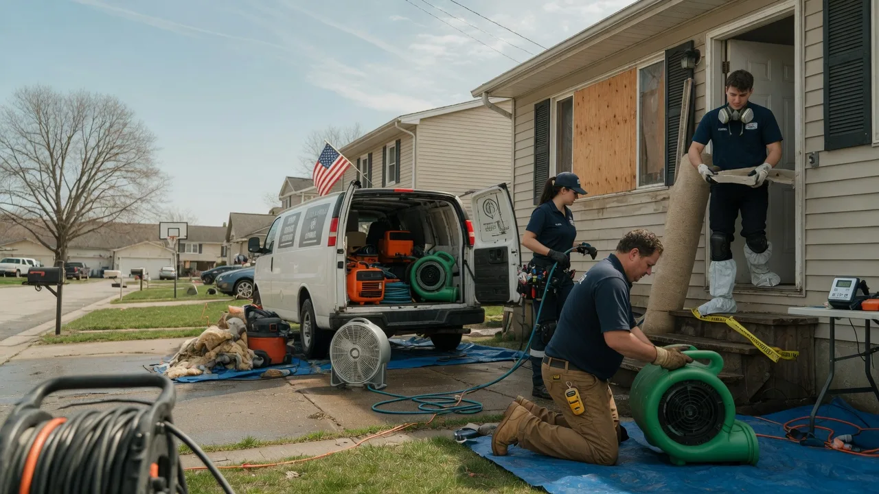 Water Damage Restoration in Frackville, PA near me